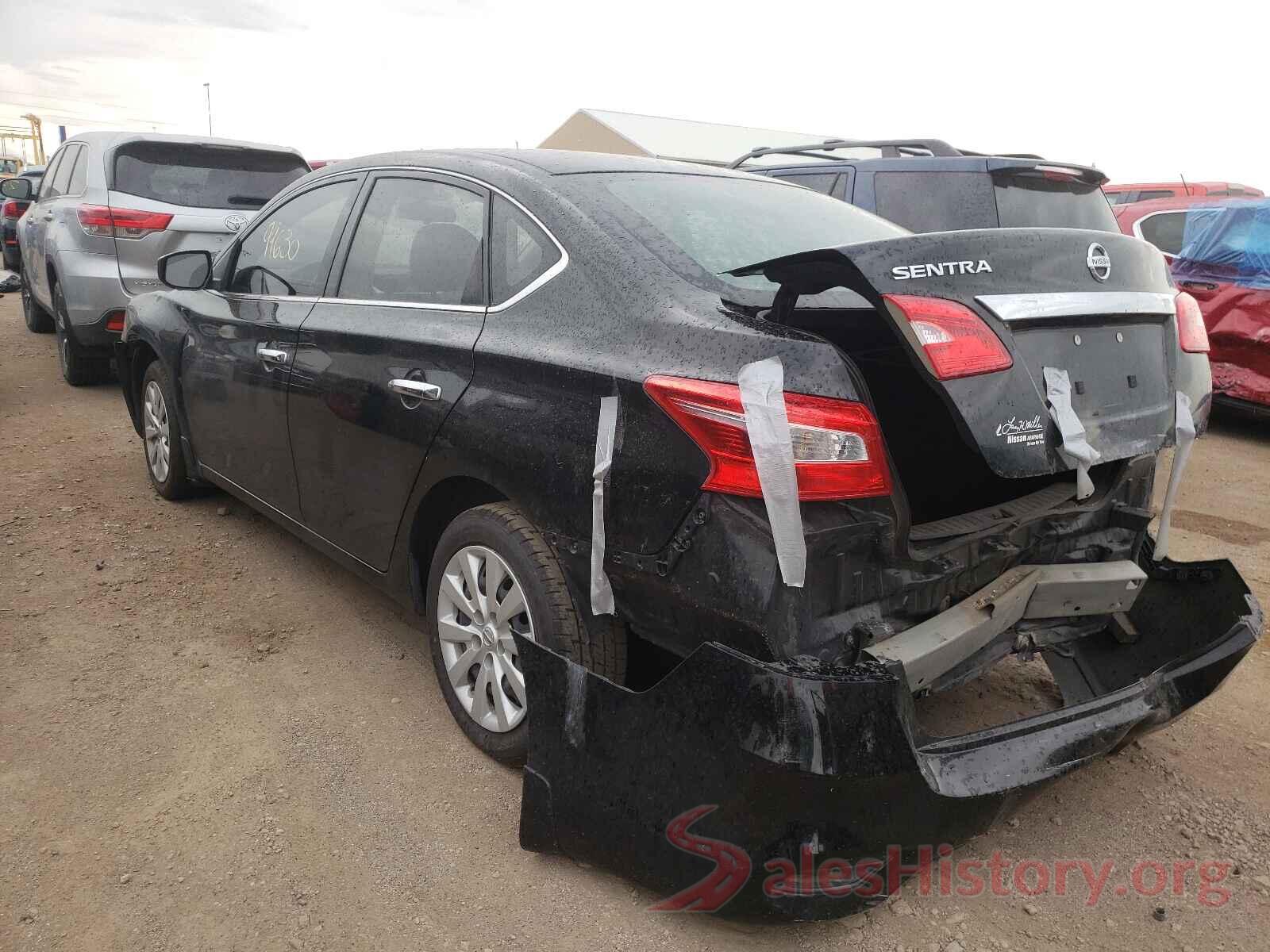 3N1AB7AP9GY255140 2016 NISSAN SENTRA