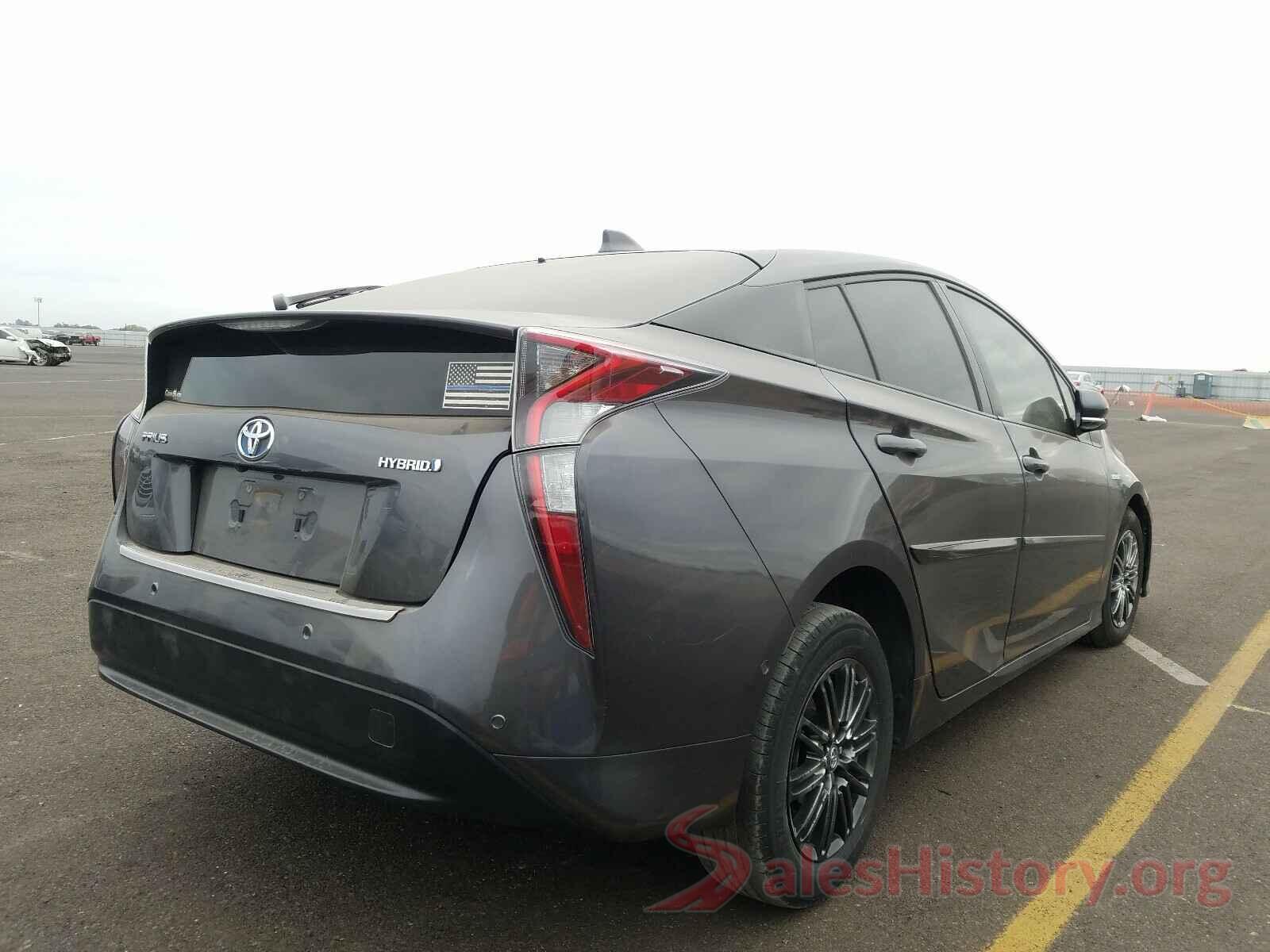 JTDKARFU5G3520580 2016 TOYOTA PRIUS