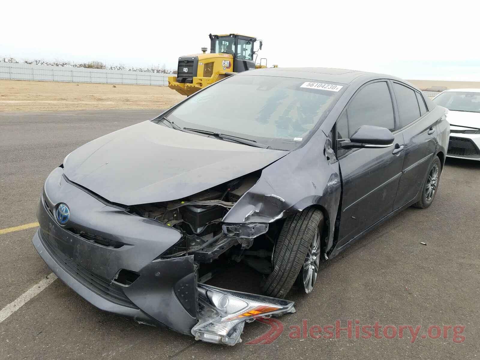 JTDKARFU5G3520580 2016 TOYOTA PRIUS