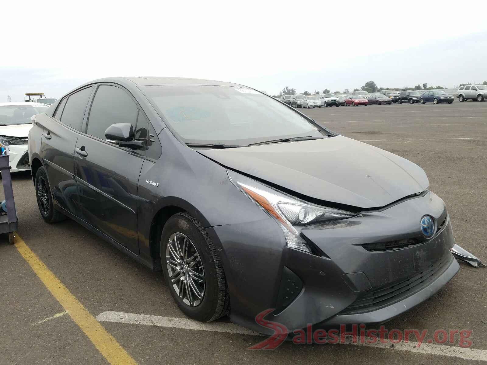 JTDKARFU5G3520580 2016 TOYOTA PRIUS