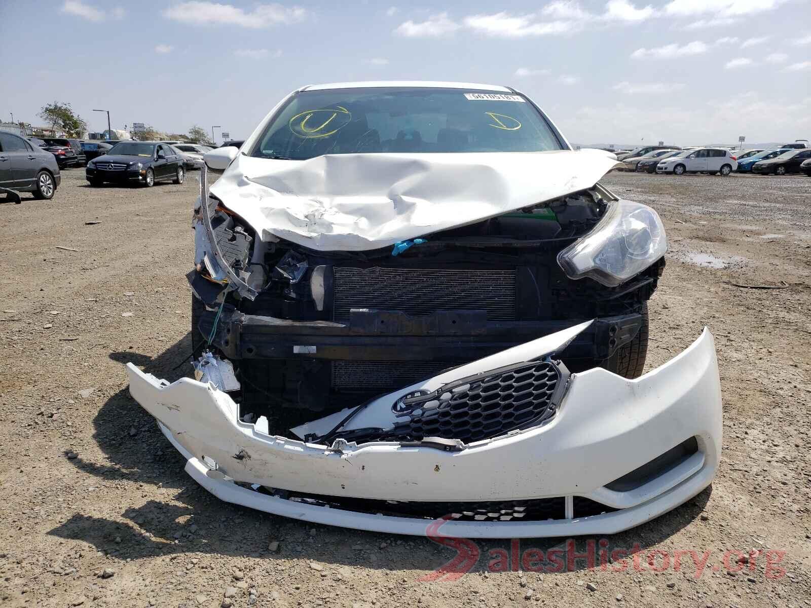 KNAFK4A60G5611154 2016 KIA FORTE