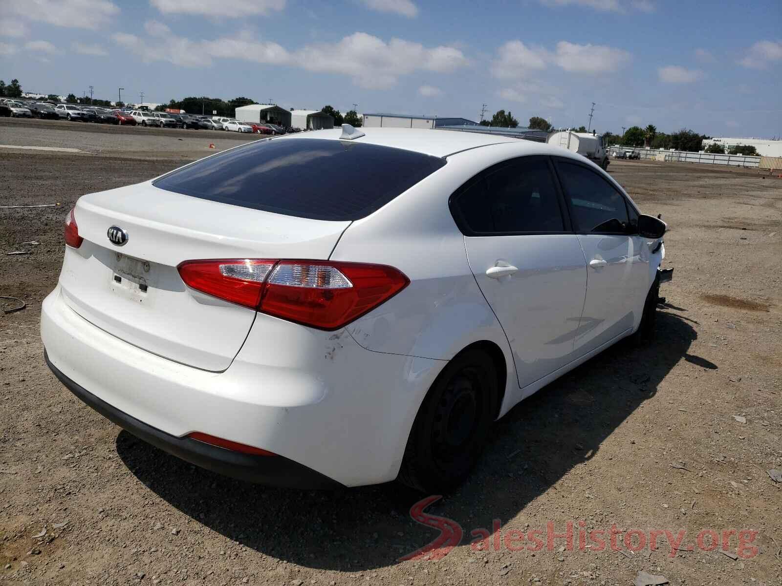 KNAFK4A60G5611154 2016 KIA FORTE