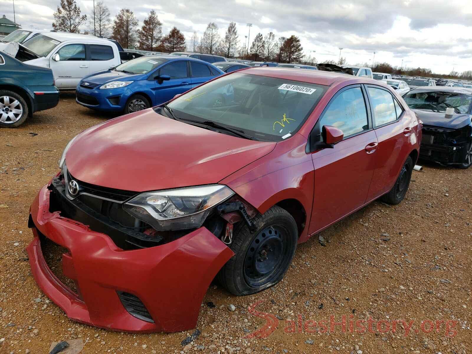 5YFBURHE7GP468552 2016 TOYOTA COROLLA