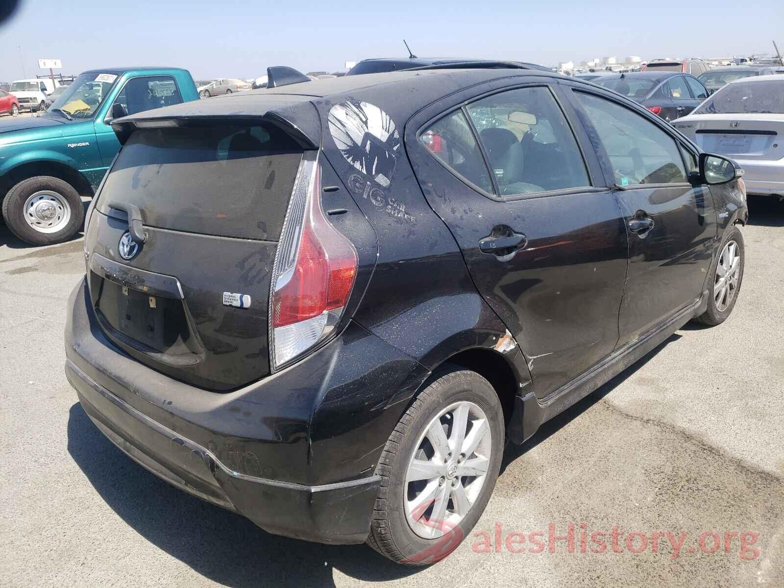 JTDKDTB30H1592592 2017 TOYOTA PRIUS