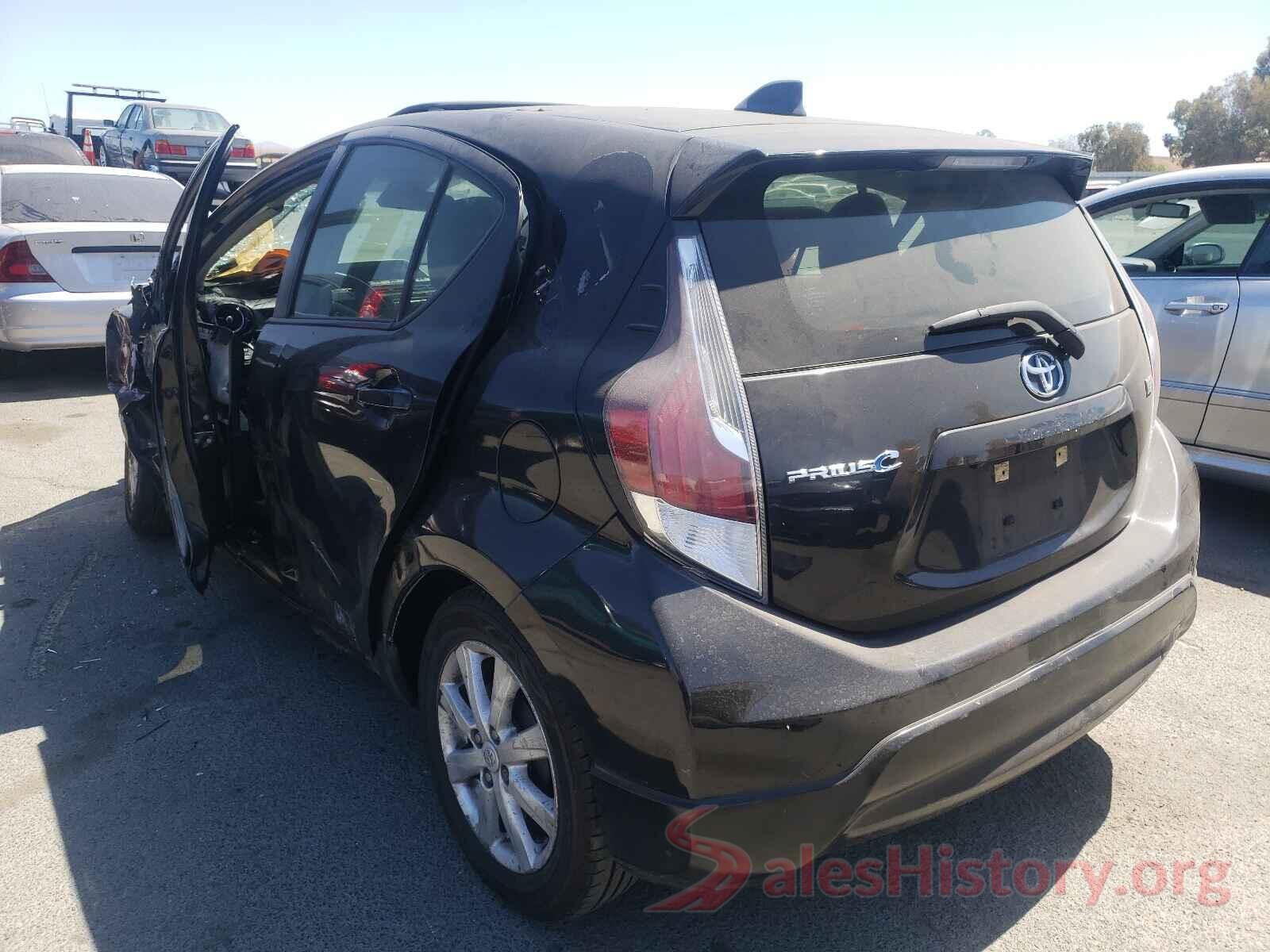 JTDKDTB30H1592592 2017 TOYOTA PRIUS