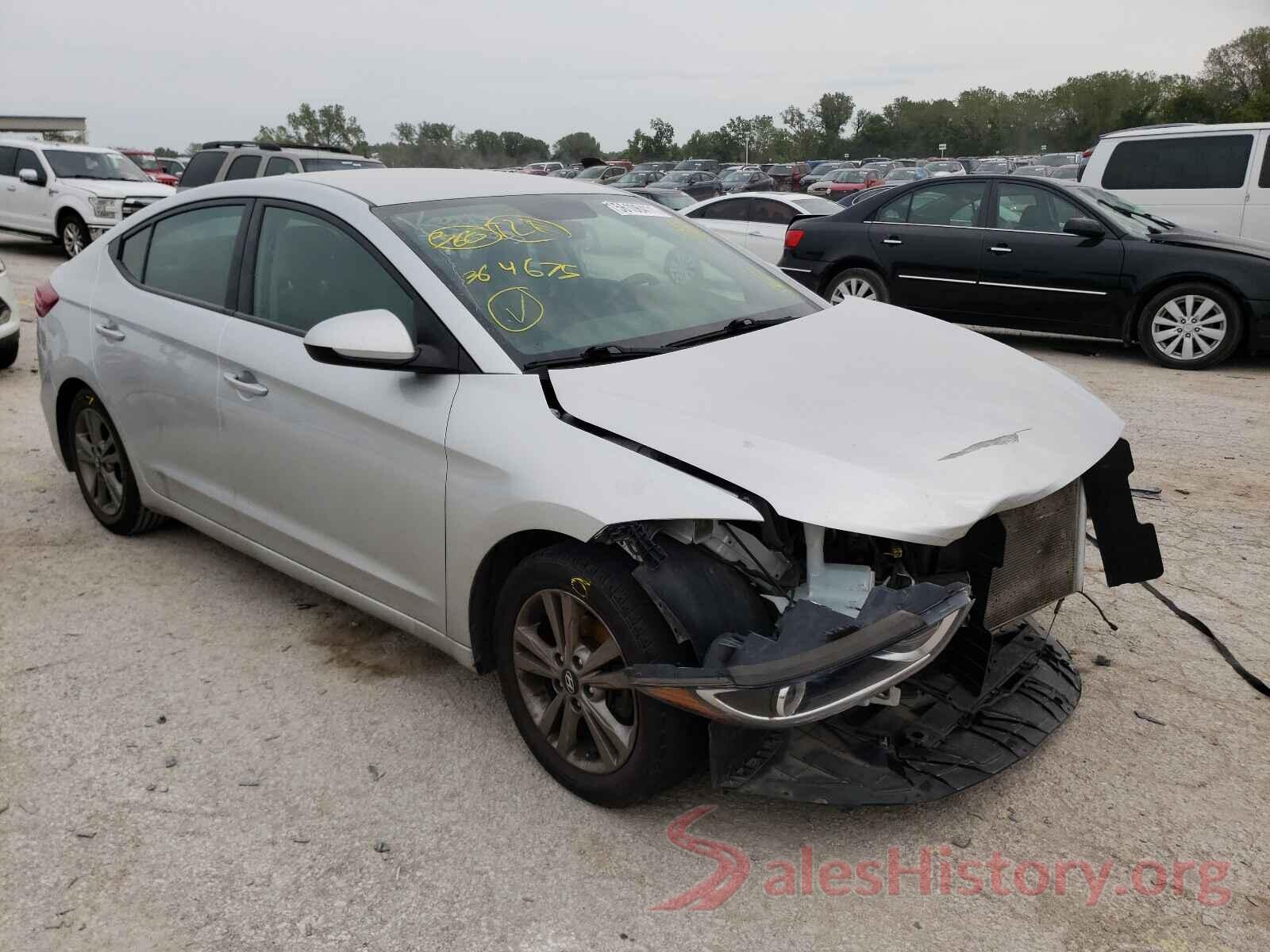 5NPD84LF1JH364675 2018 HYUNDAI ELANTRA