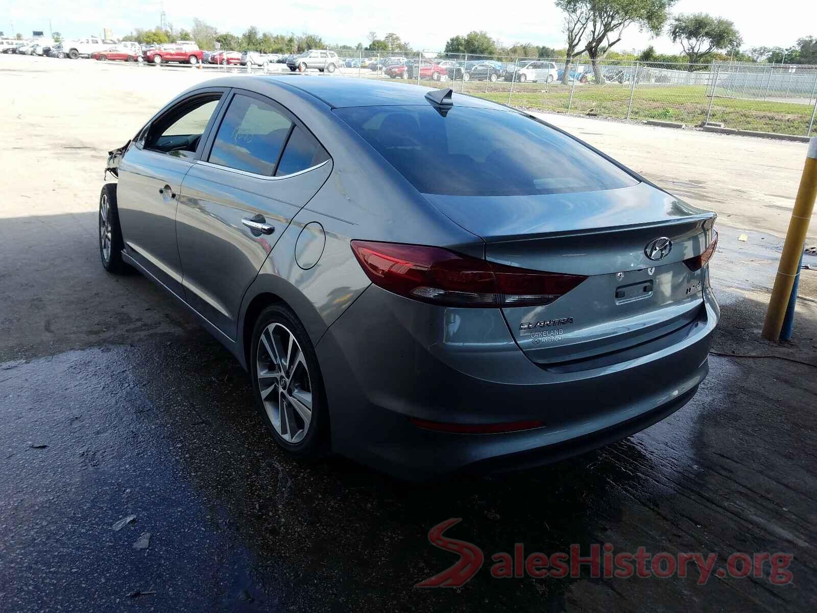 KMHD84LF4HU291443 2017 HYUNDAI ELANTRA