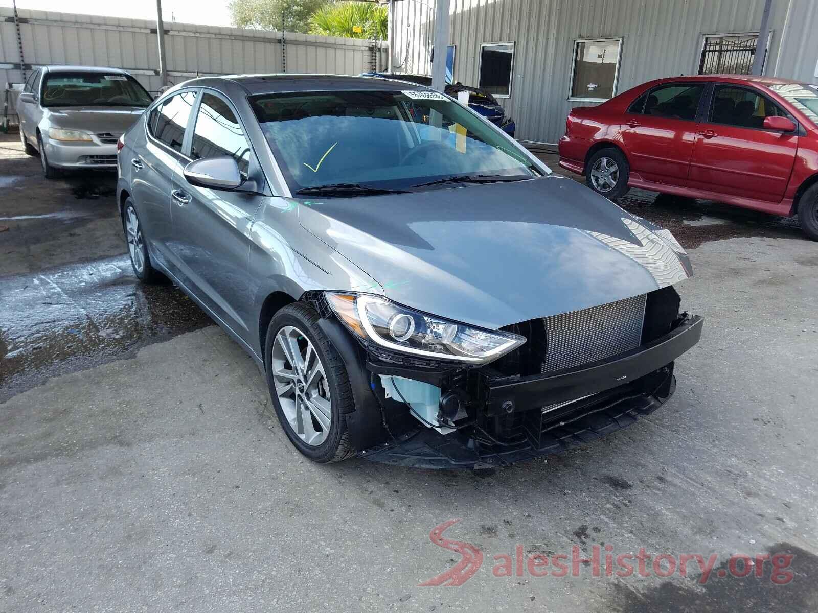 KMHD84LF4HU291443 2017 HYUNDAI ELANTRA