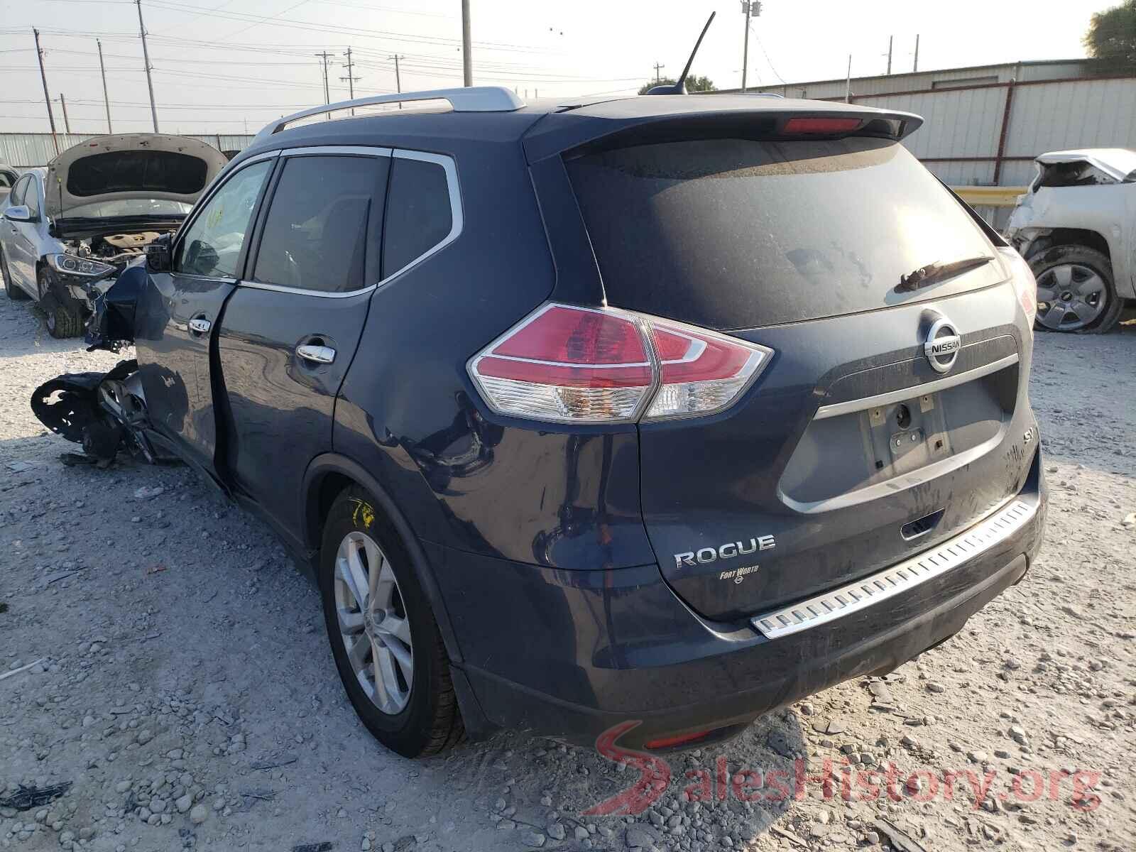 KNMAT2MT3GP597514 2016 NISSAN ROGUE