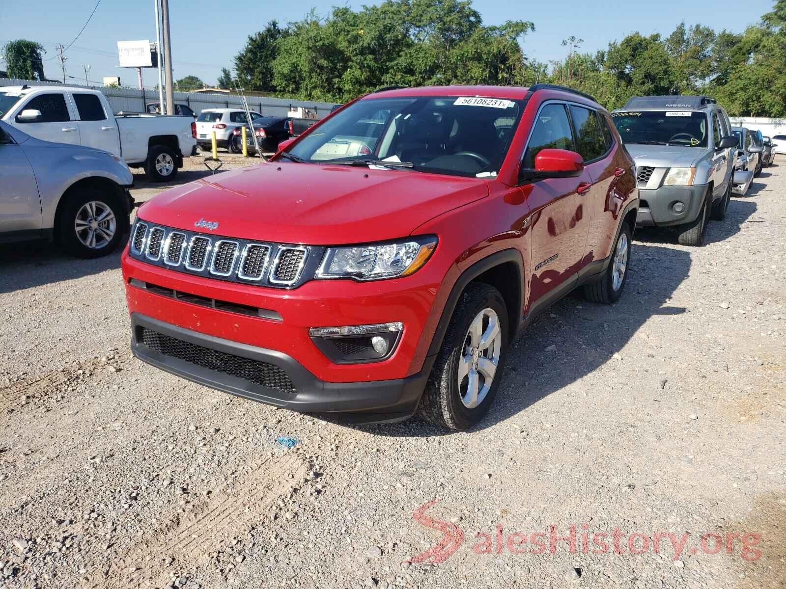 3C4NJCBB9JT233592 2018 JEEP COMPASS