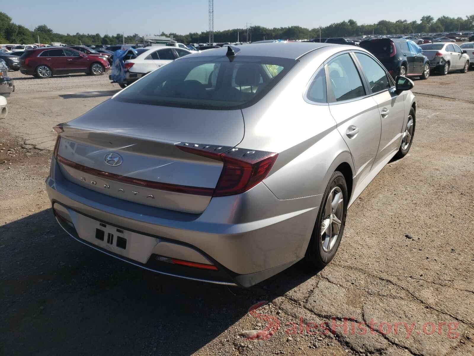 5NPEG4JA2MH117541 2021 HYUNDAI SONATA