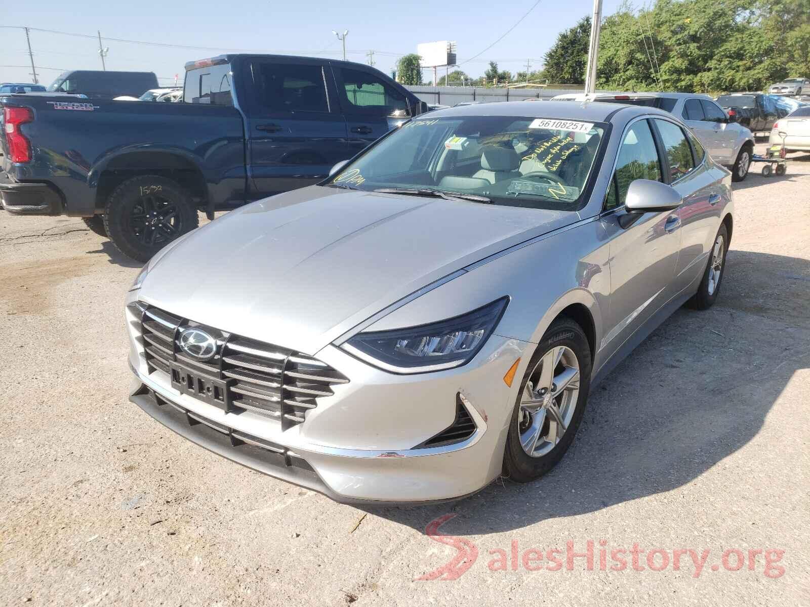 5NPEG4JA2MH117541 2021 HYUNDAI SONATA