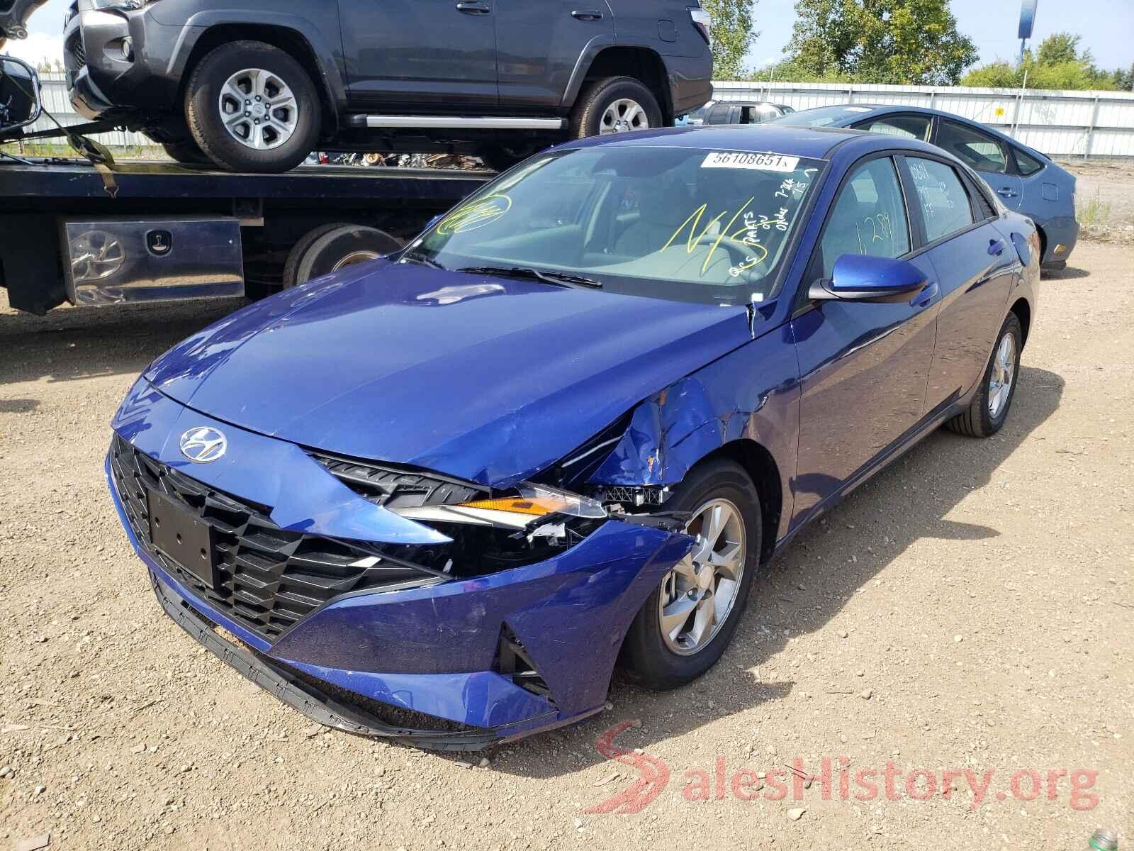 5NPLL4AG5MH045550 2021 HYUNDAI ELANTRA