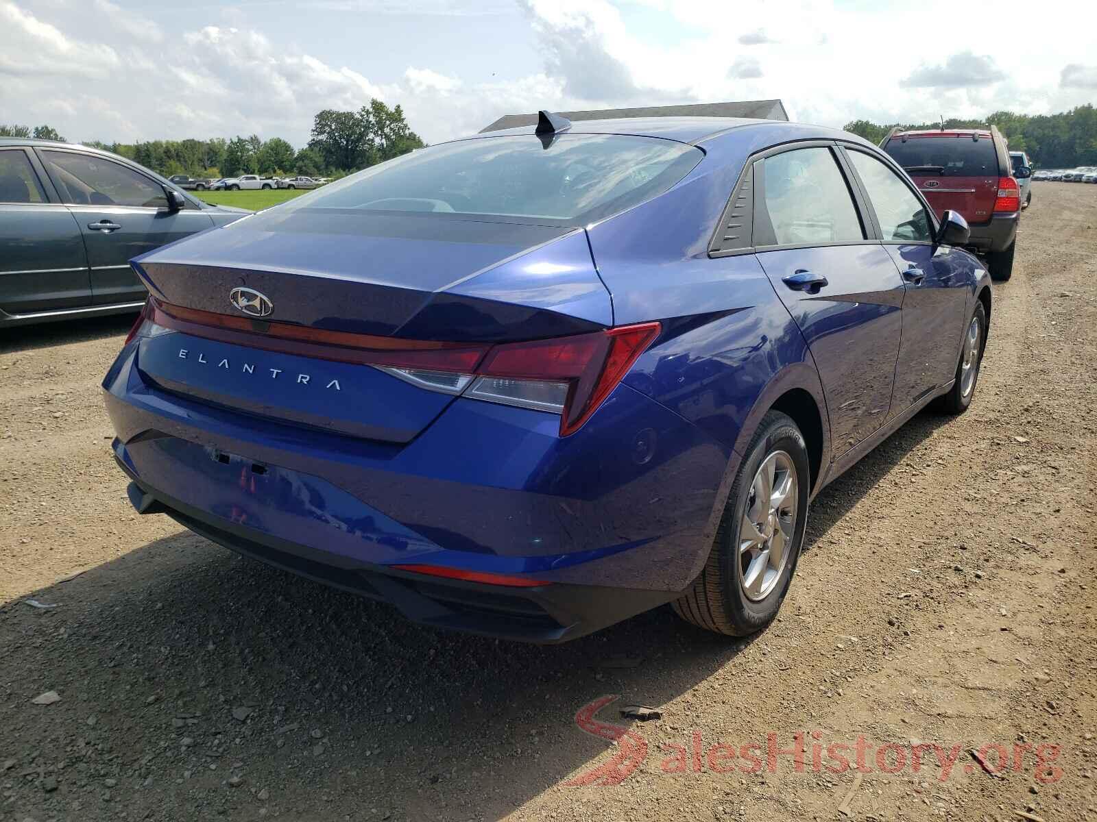 5NPLL4AG5MH045550 2021 HYUNDAI ELANTRA