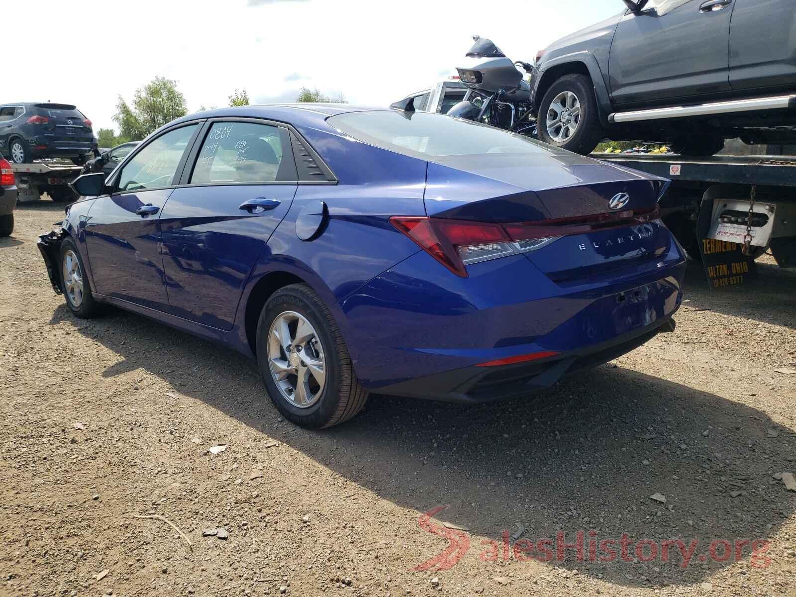 5NPLL4AG5MH045550 2021 HYUNDAI ELANTRA