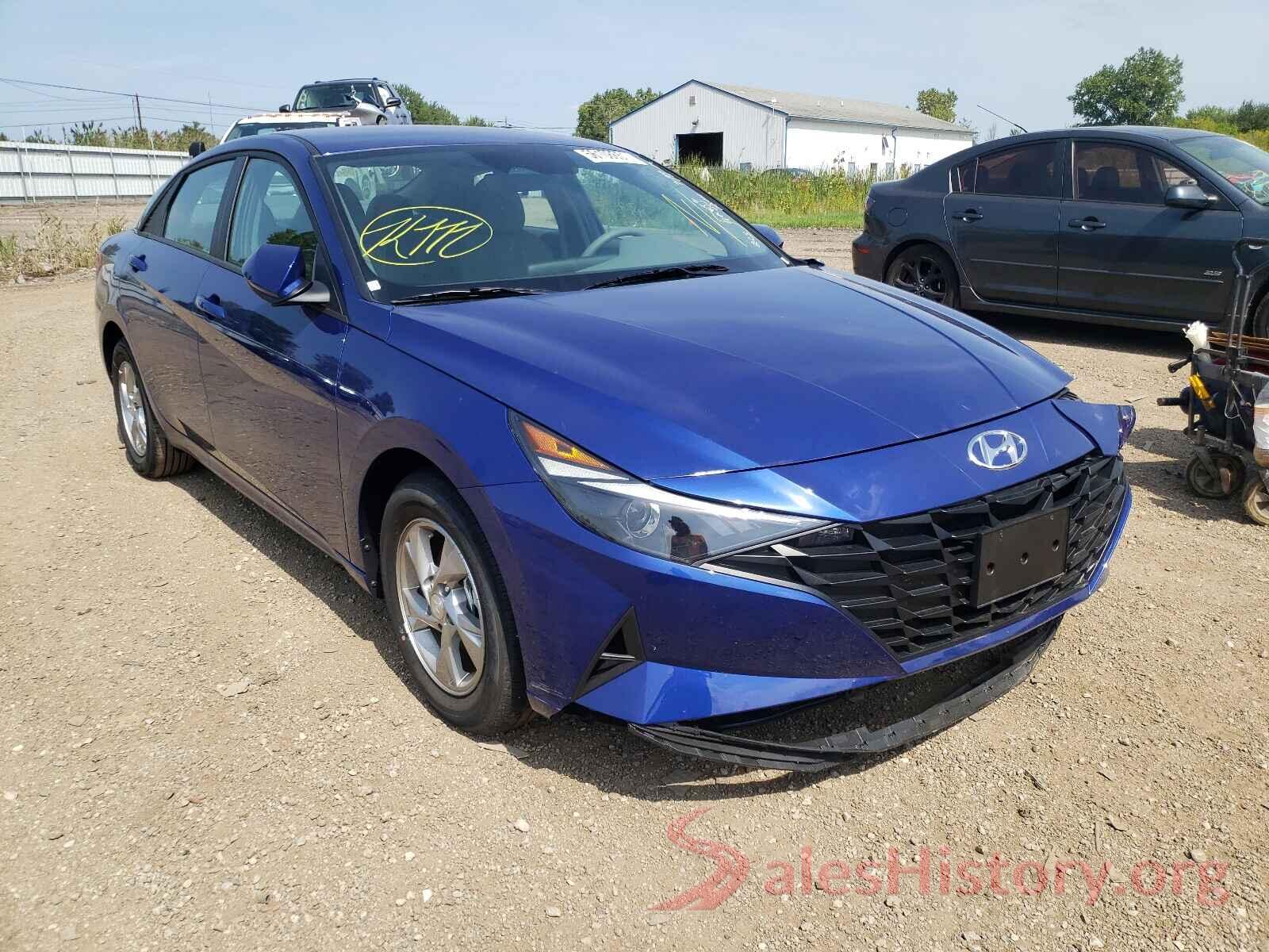 5NPLL4AG5MH045550 2021 HYUNDAI ELANTRA