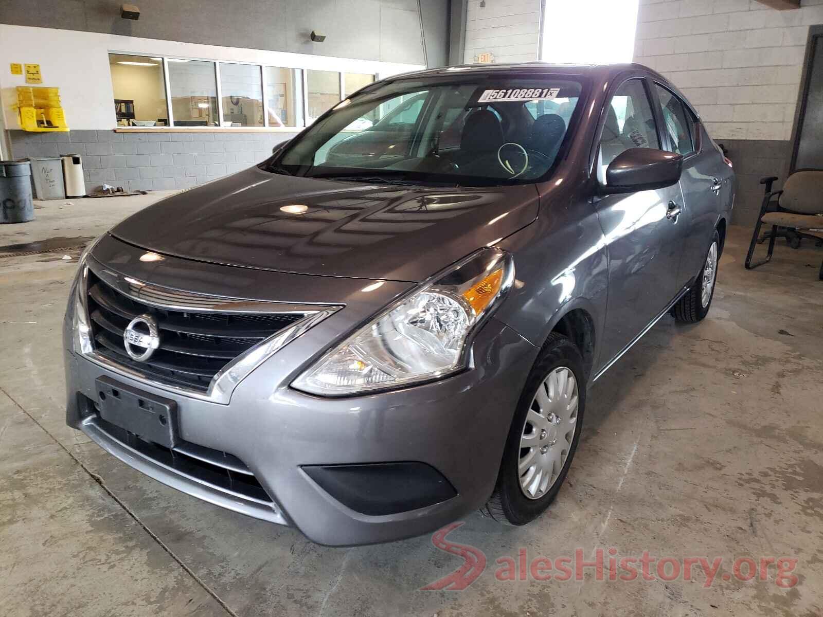 3N1CN7AP6KL873750 2019 NISSAN VERSA