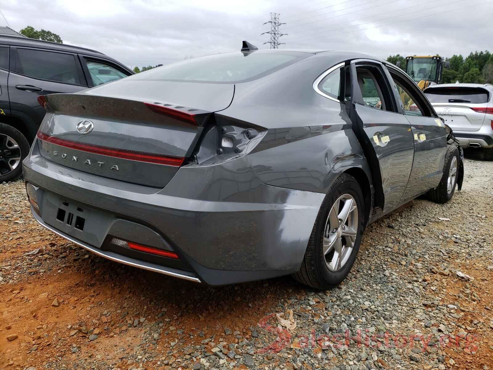 5NPEG4JA3MH117080 2021 HYUNDAI SONATA