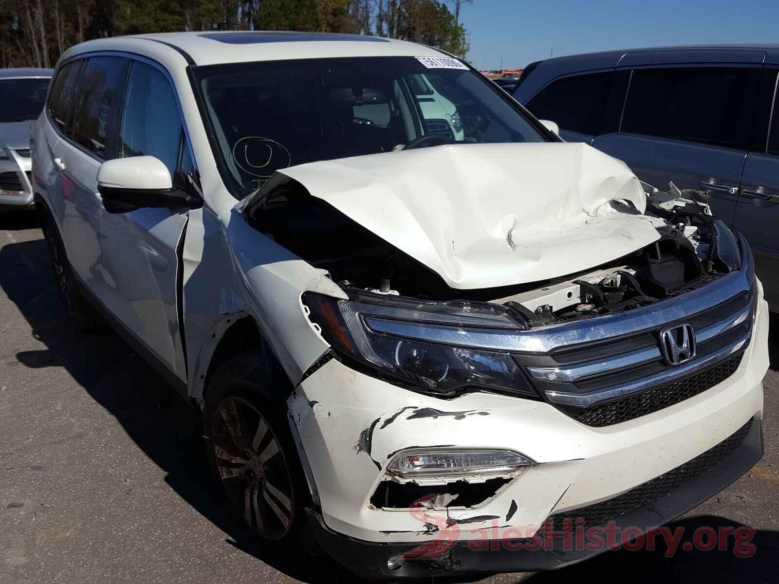 5FNYF6H58HB055345 2017 HONDA PILOT