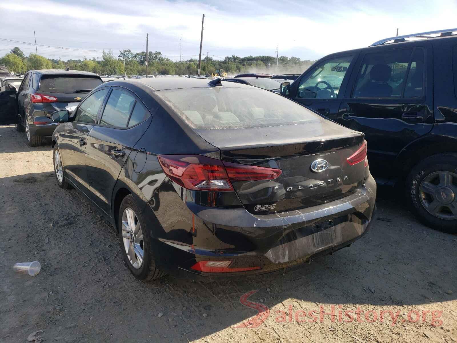 5NPD84LF5LH591421 2020 HYUNDAI ELANTRA