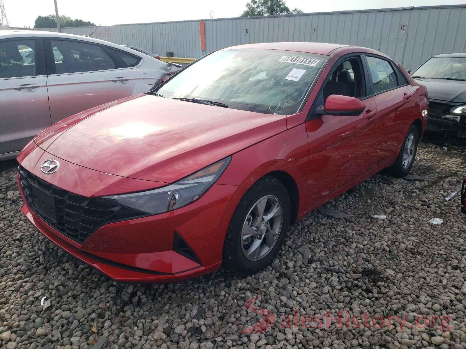 5NPLL4AG5MH034449 2021 HYUNDAI ELANTRA