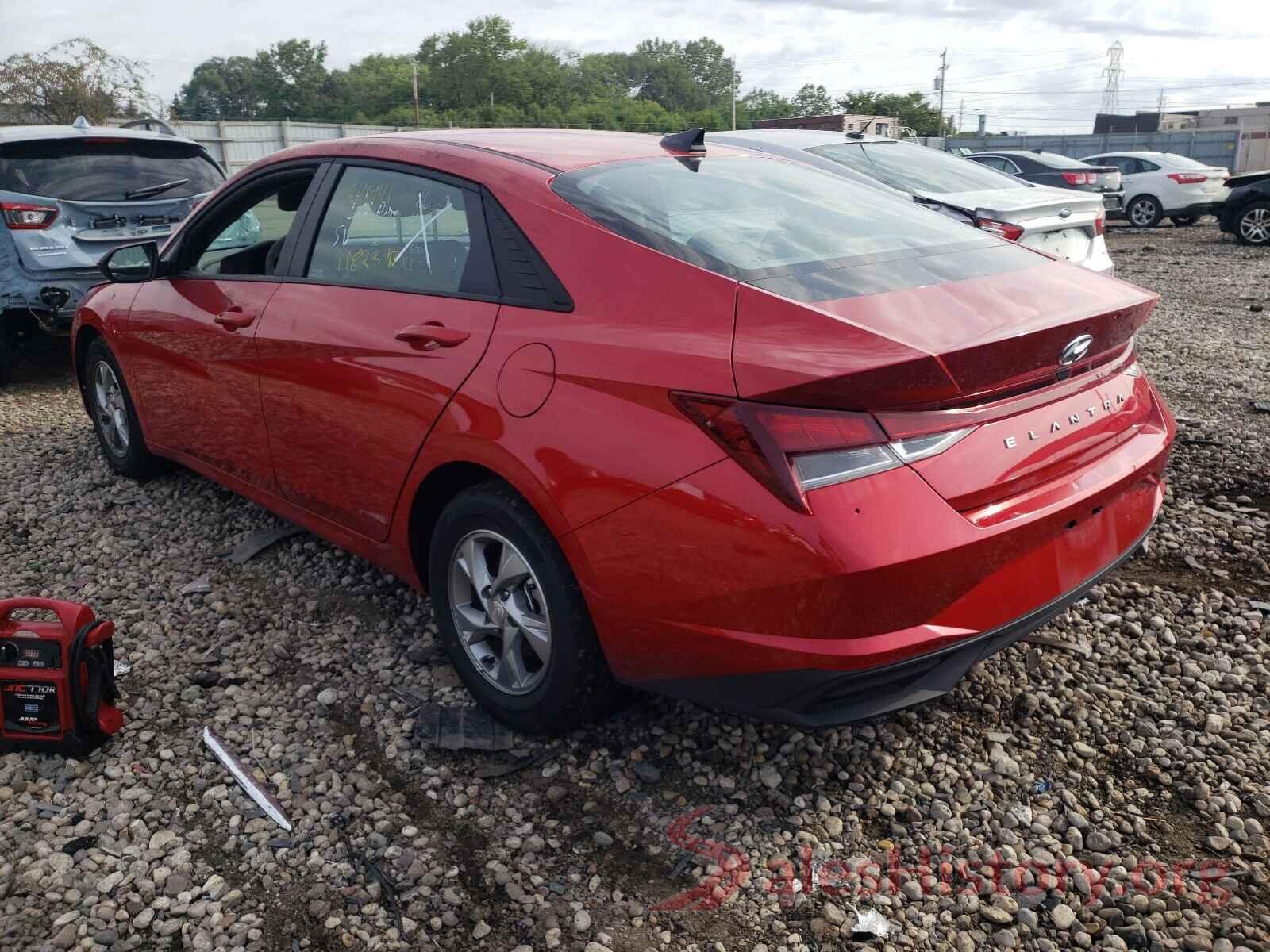 5NPLL4AG5MH034449 2021 HYUNDAI ELANTRA