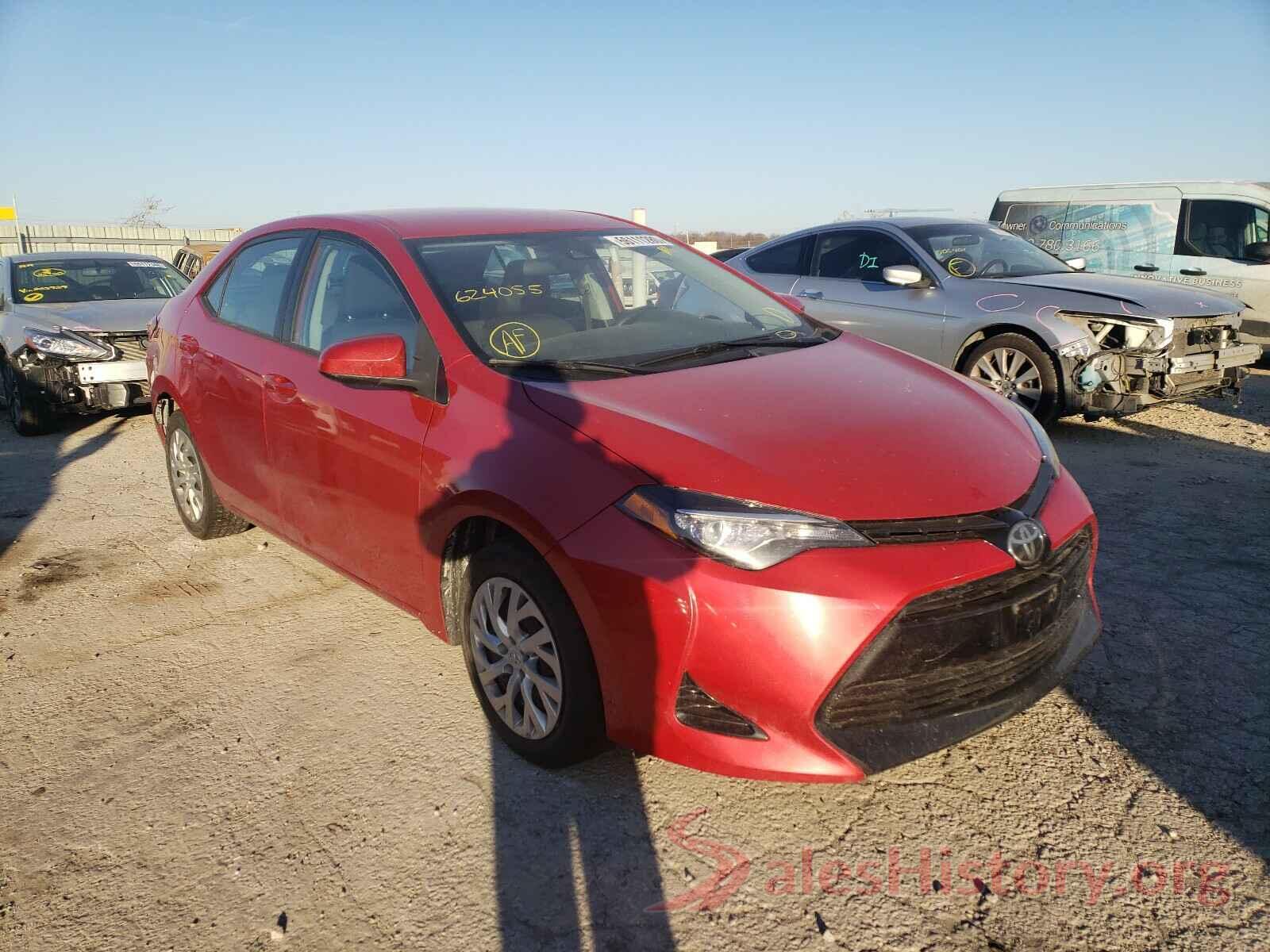 5YFBURHE5HP624055 2017 TOYOTA COROLLA