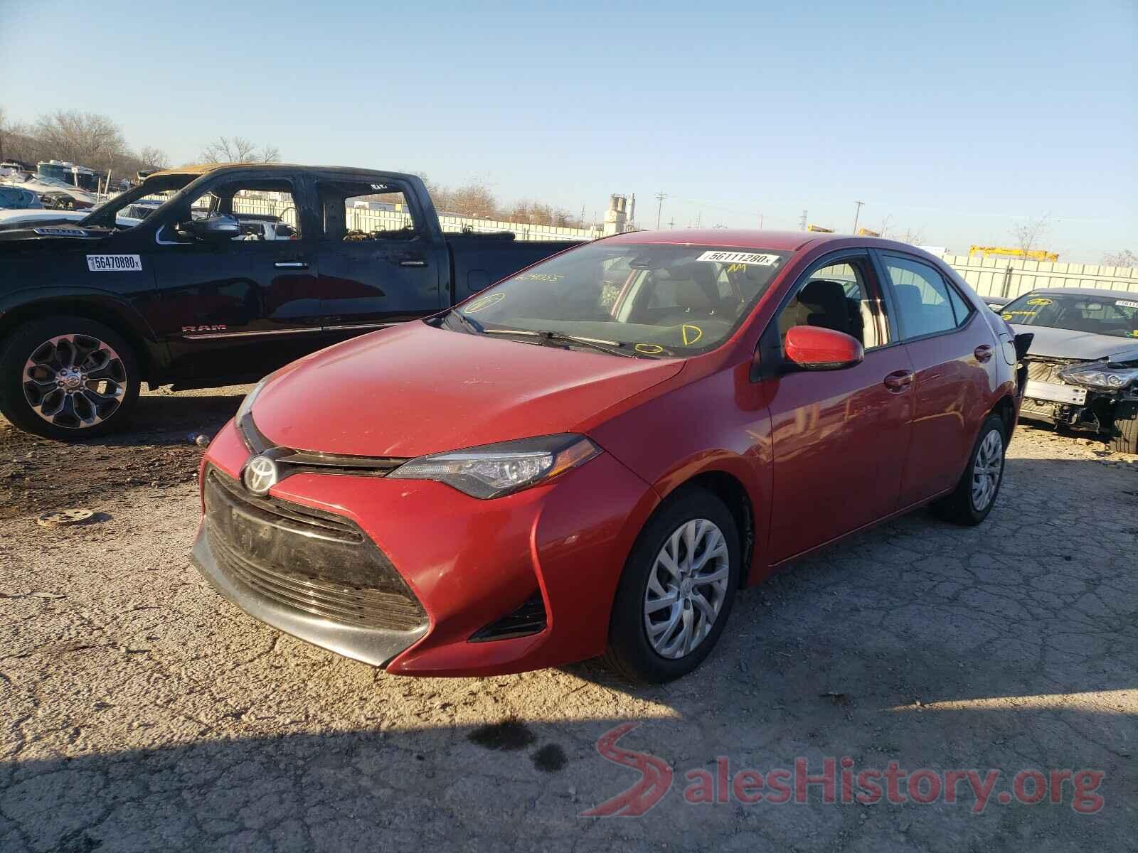 5YFBURHE5HP624055 2017 TOYOTA COROLLA