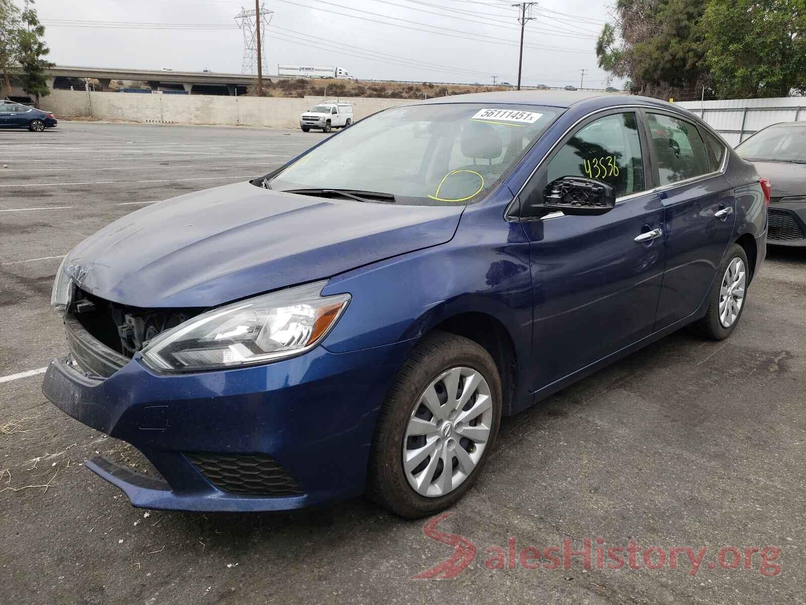 3N1AB7AP5KY342963 2019 NISSAN SENTRA