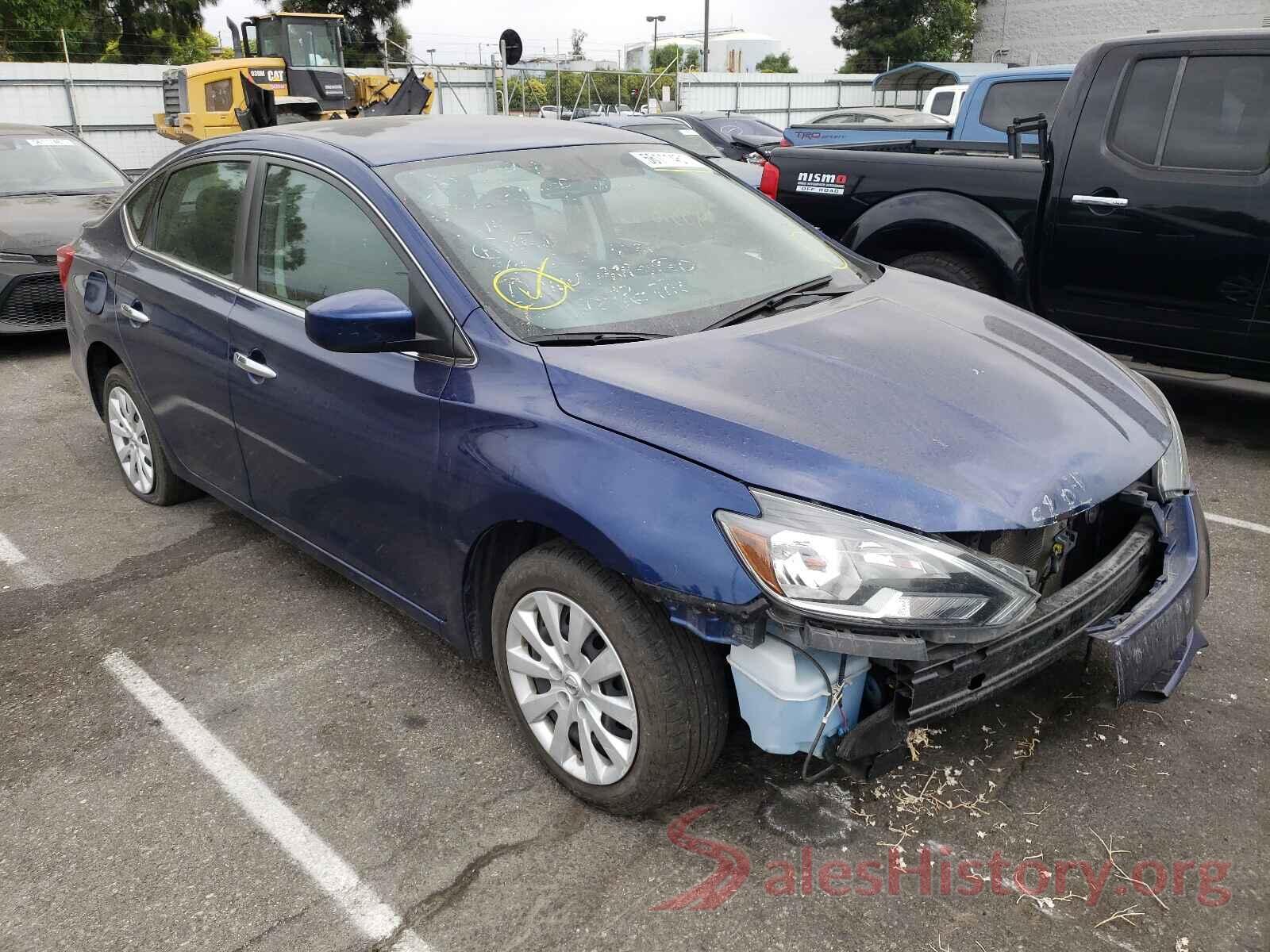 3N1AB7AP5KY342963 2019 NISSAN SENTRA