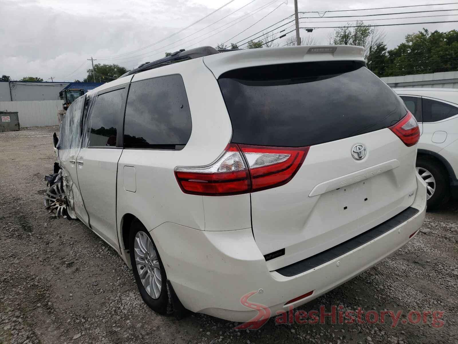 5TDYZ3DC2HS822743 2017 TOYOTA SIENNA