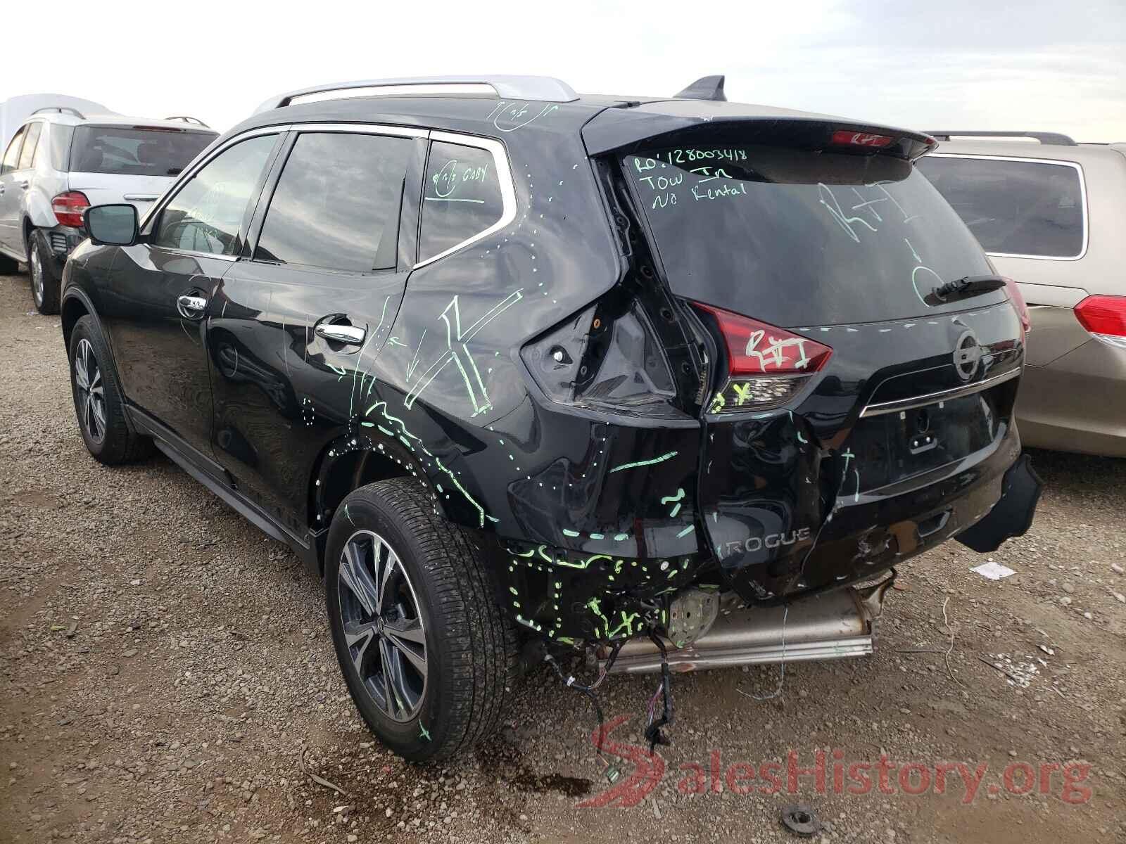 5N1AT2MV1KC749593 2019 NISSAN ROGUE