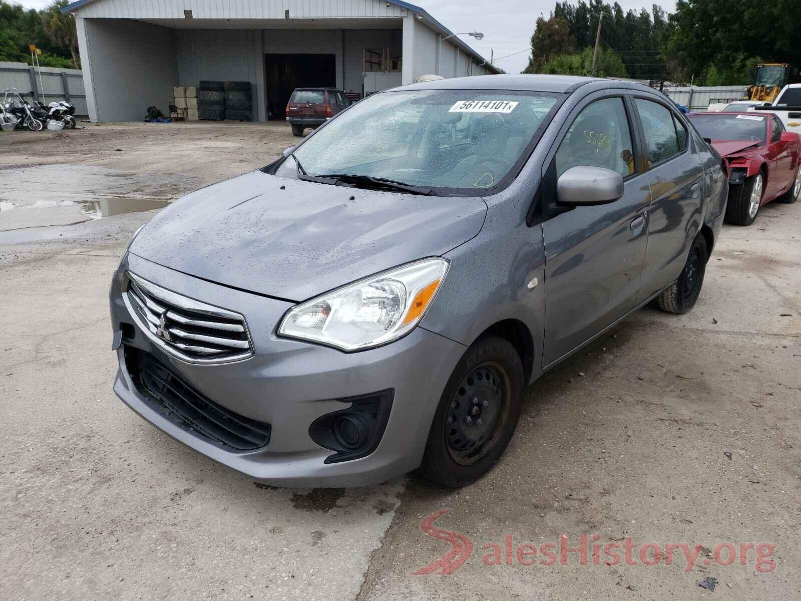 ML32F3FJ7JHF11383 2018 MITSUBISHI MIRAGE