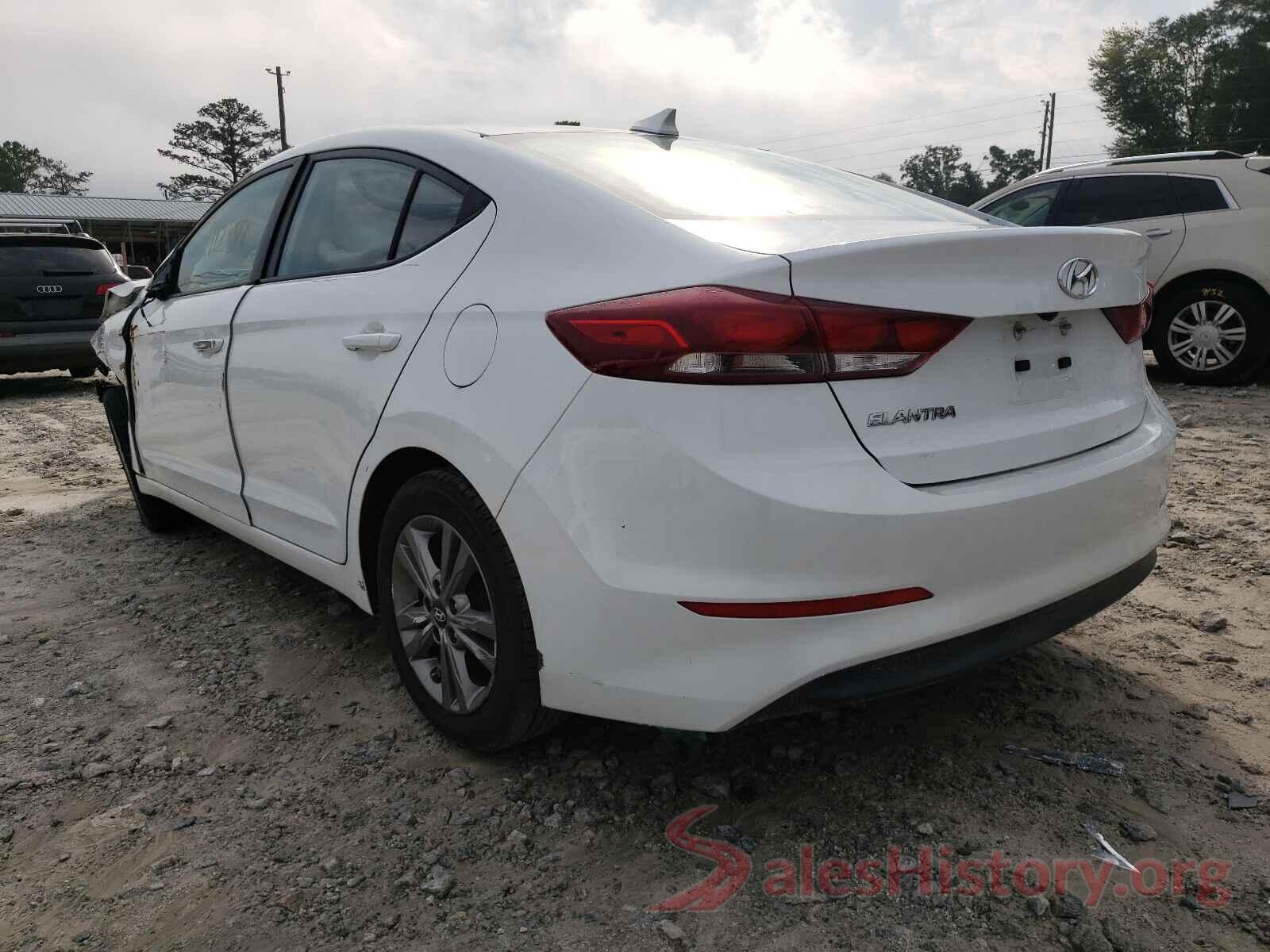 5NPD84LF7HH142667 2017 HYUNDAI ELANTRA