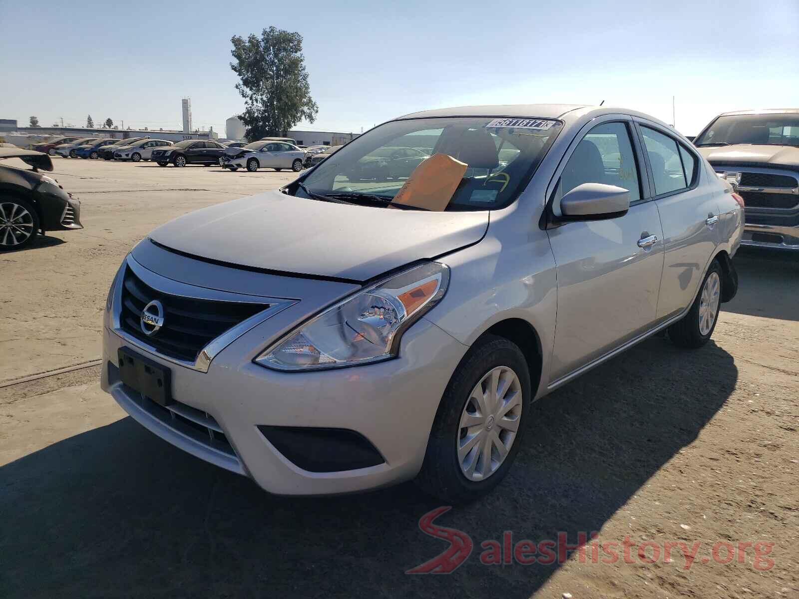 3N1CN7AP6KL871299 2019 NISSAN VERSA