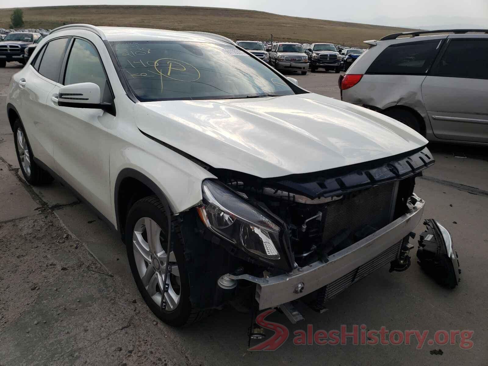 WDCTG4GB2HJ286733 2017 MERCEDES-BENZ GLA-CLASS