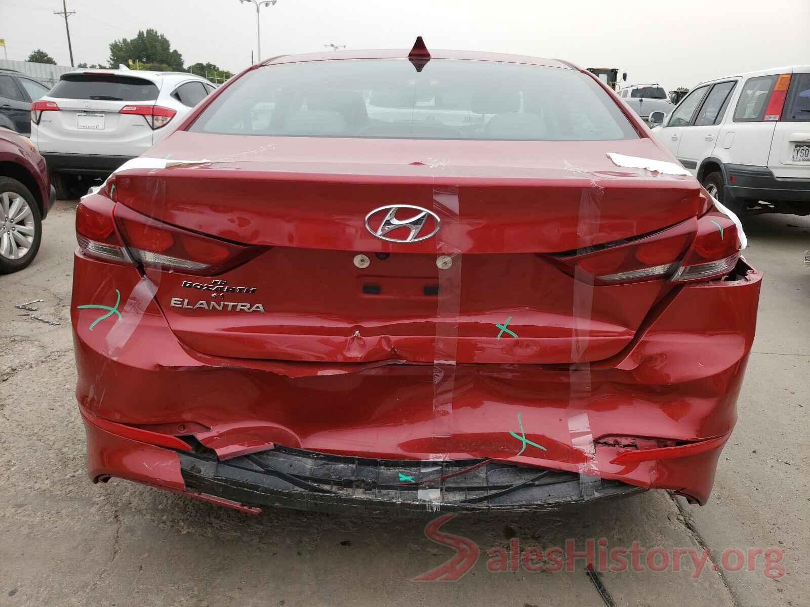 5NPD84LF8JH300021 2018 HYUNDAI ELANTRA