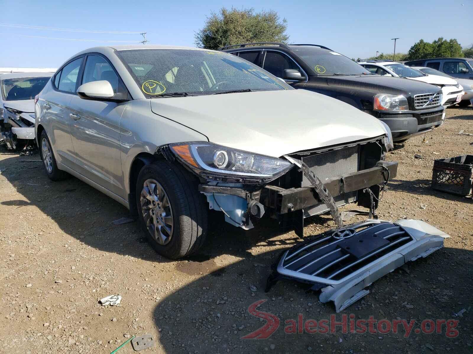 KMHD74LF6HU407812 2017 HYUNDAI ELANTRA