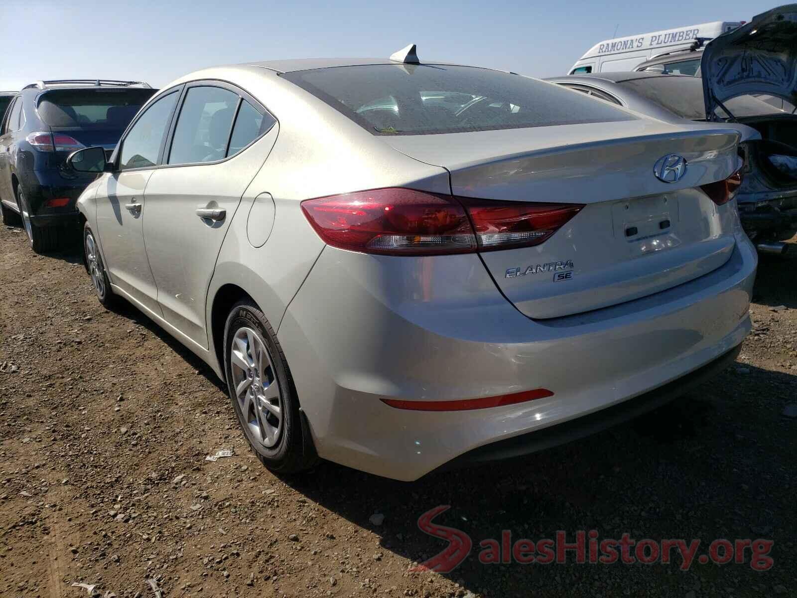 KMHD74LF6HU407812 2017 HYUNDAI ELANTRA