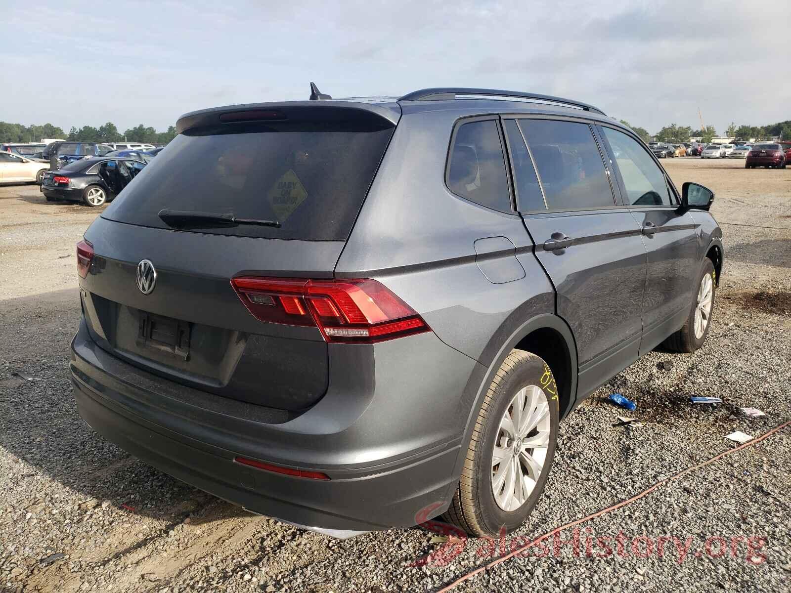 3VV1B7AX1LM108536 2020 VOLKSWAGEN TIGUAN