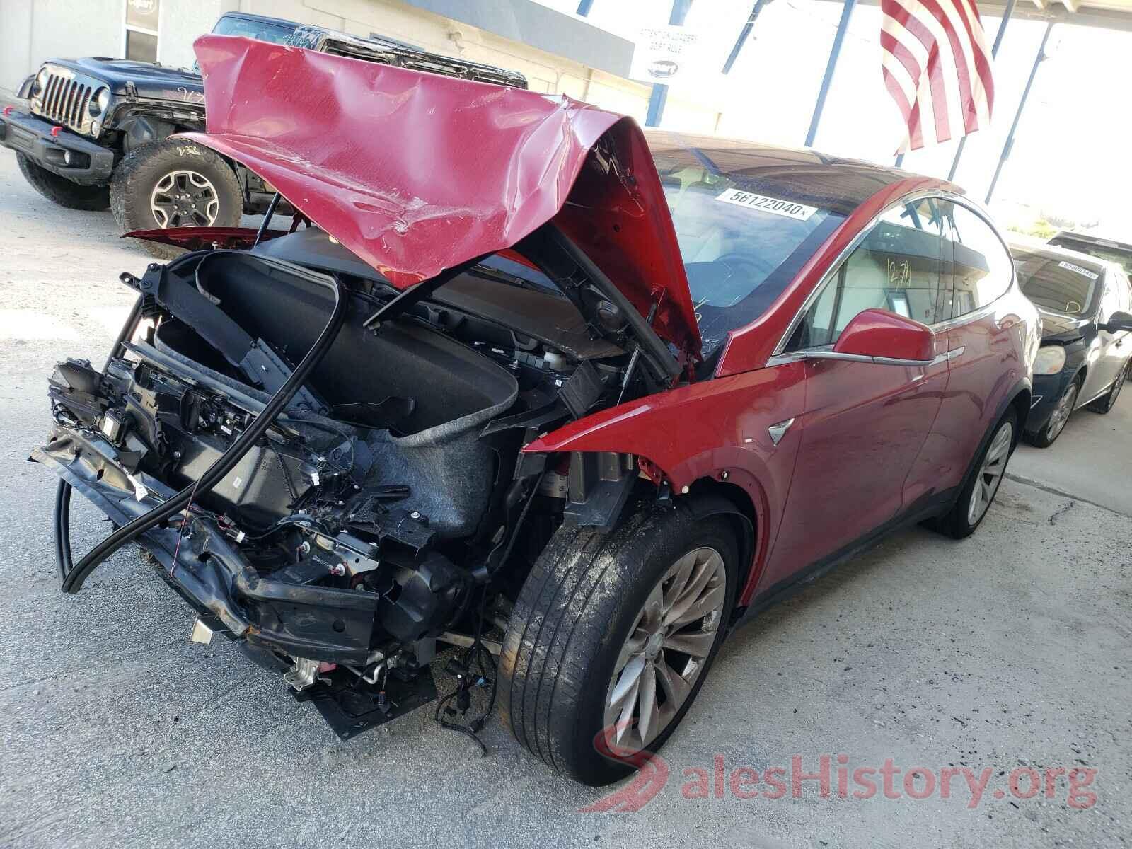 5YJXCAE47KF192254 2019 TESLA MODEL X