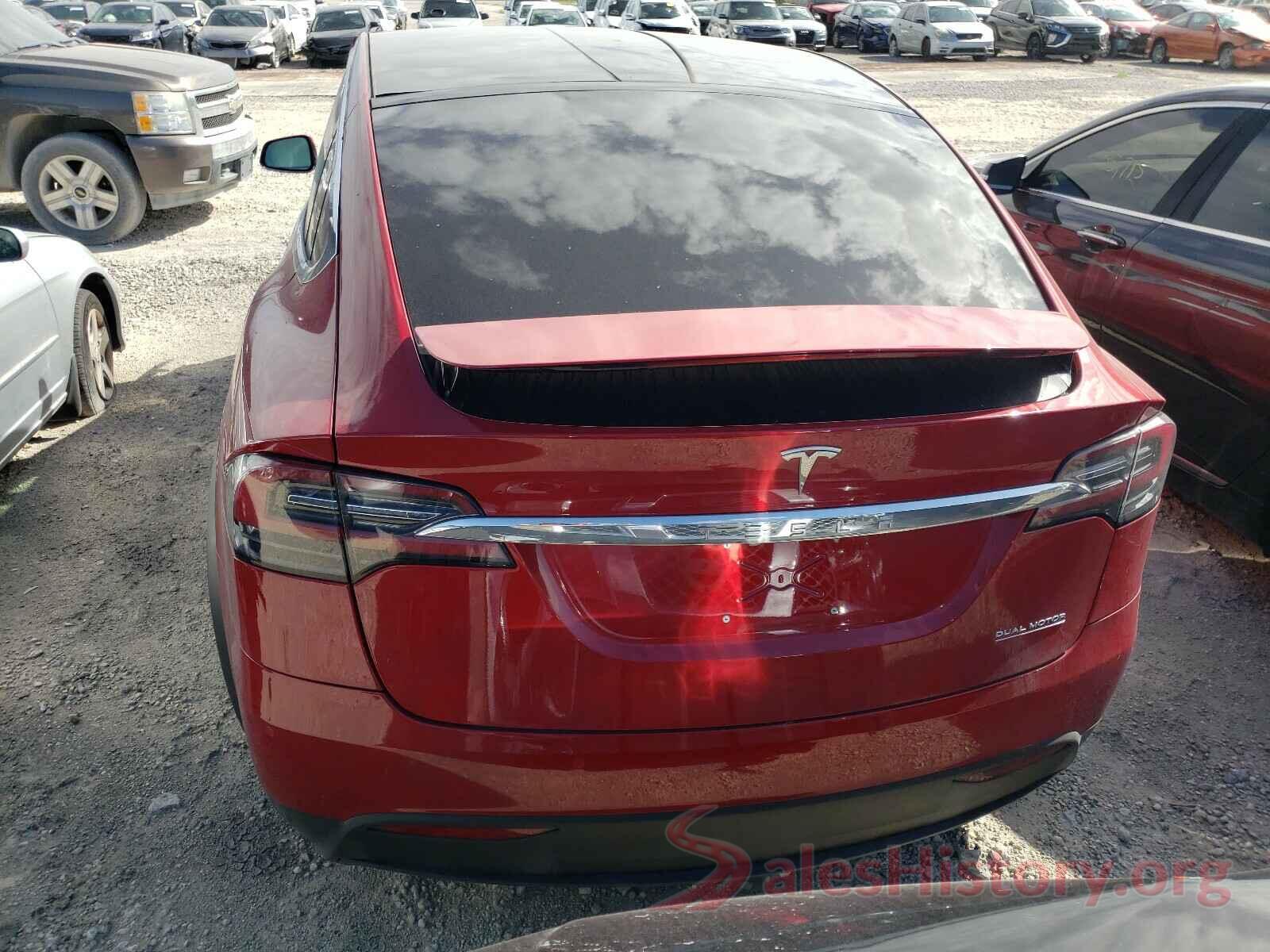 5YJXCAE47KF192254 2019 TESLA MODEL X