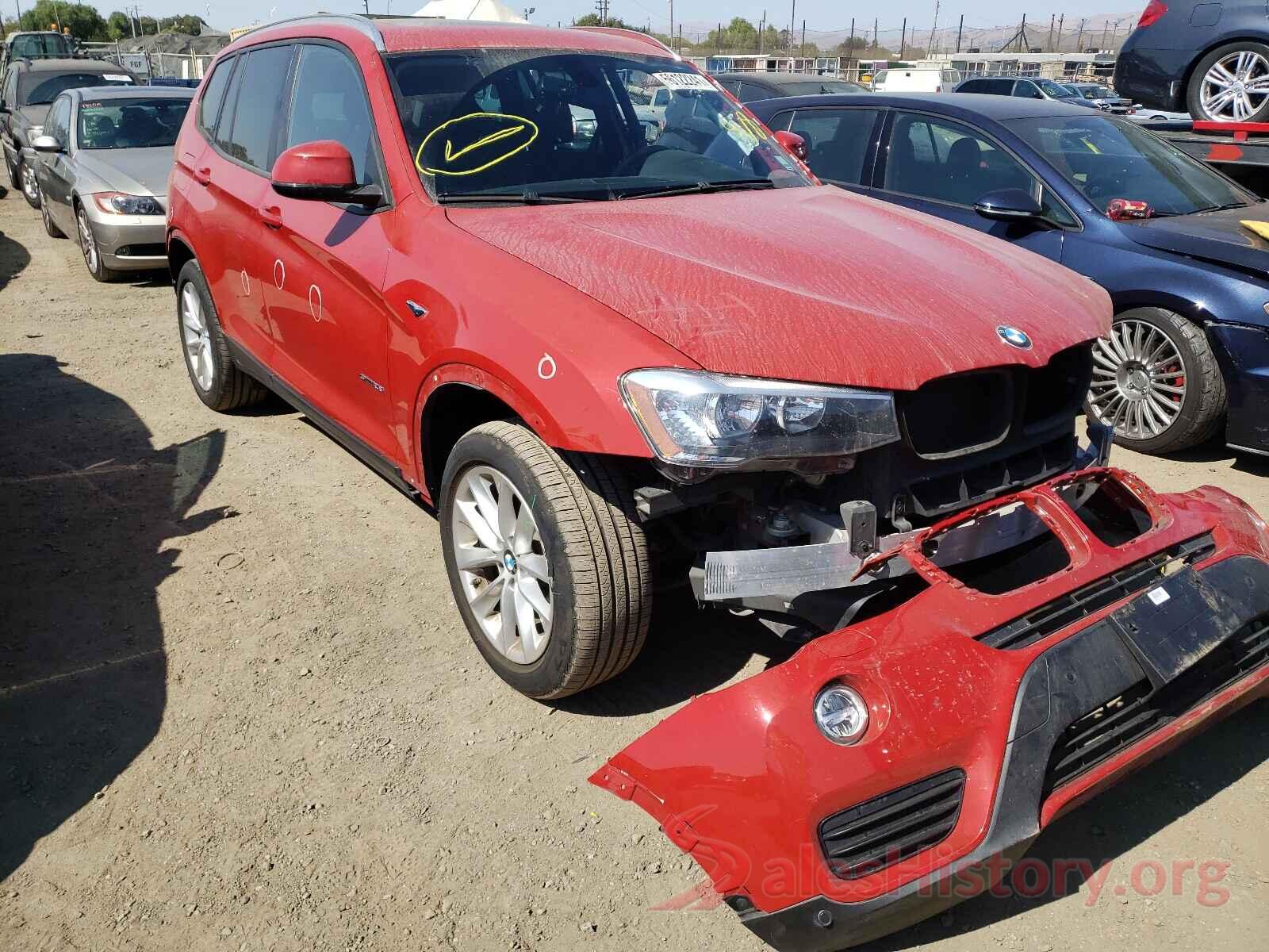 5UXWZ7C57H0U46527 2017 BMW X3