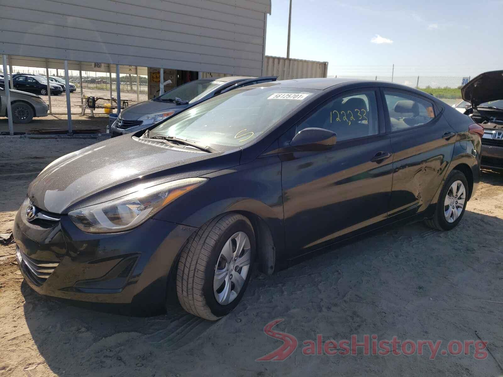 KMHDH4AE8GU481027 2016 HYUNDAI ELANTRA