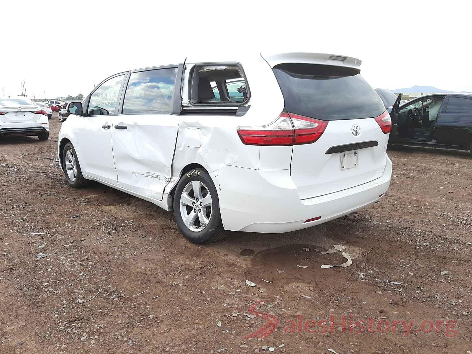 5TDZK3DC2FS661722 2015 TOYOTA SIENNA