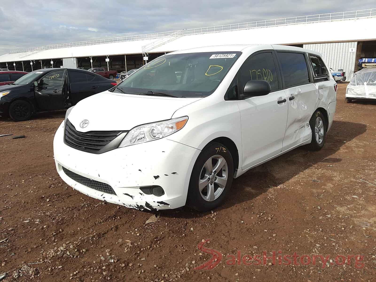 5TDZK3DC2FS661722 2015 TOYOTA SIENNA