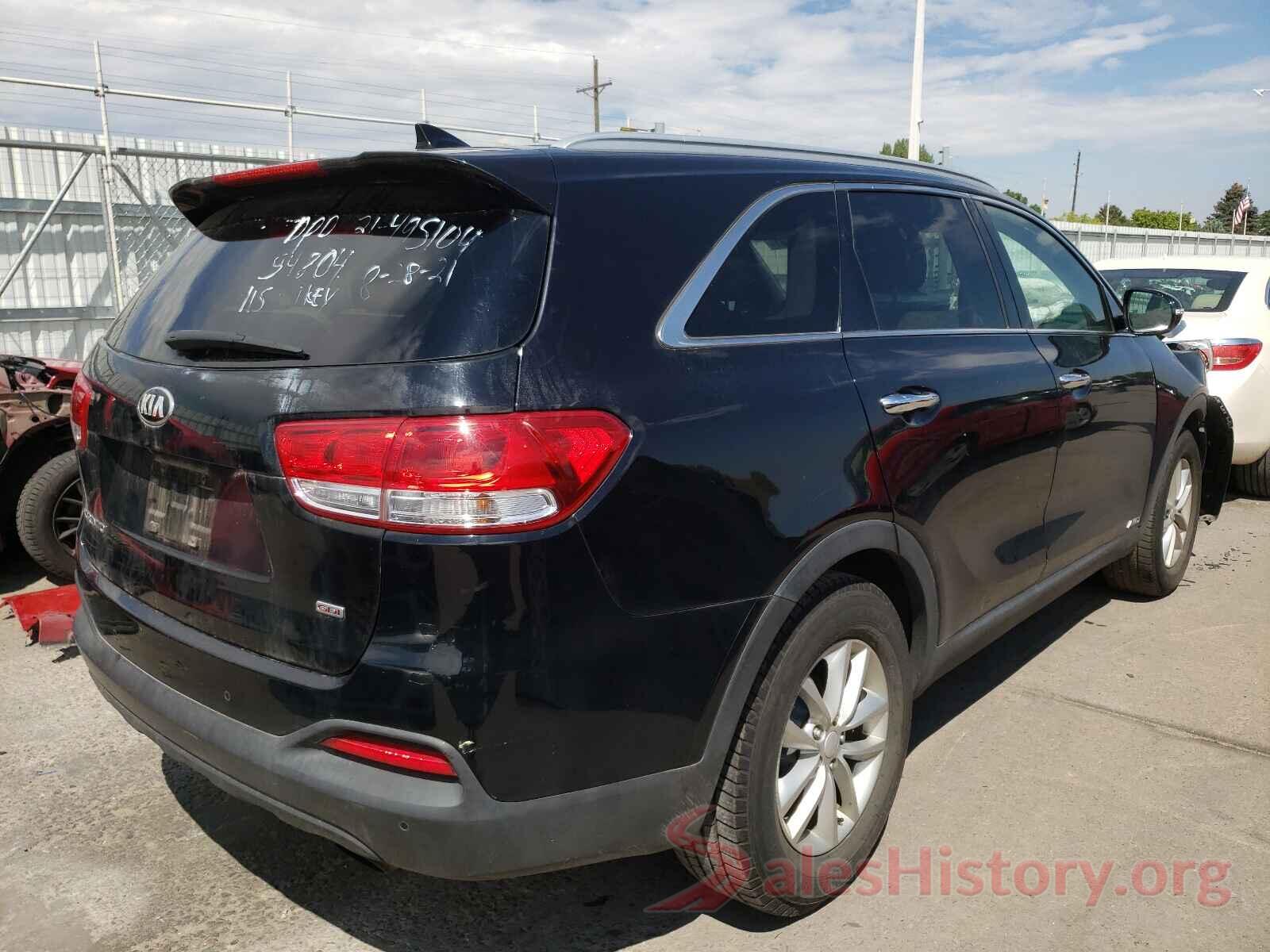 5XYPGDA37GG127326 2016 KIA SORENTO