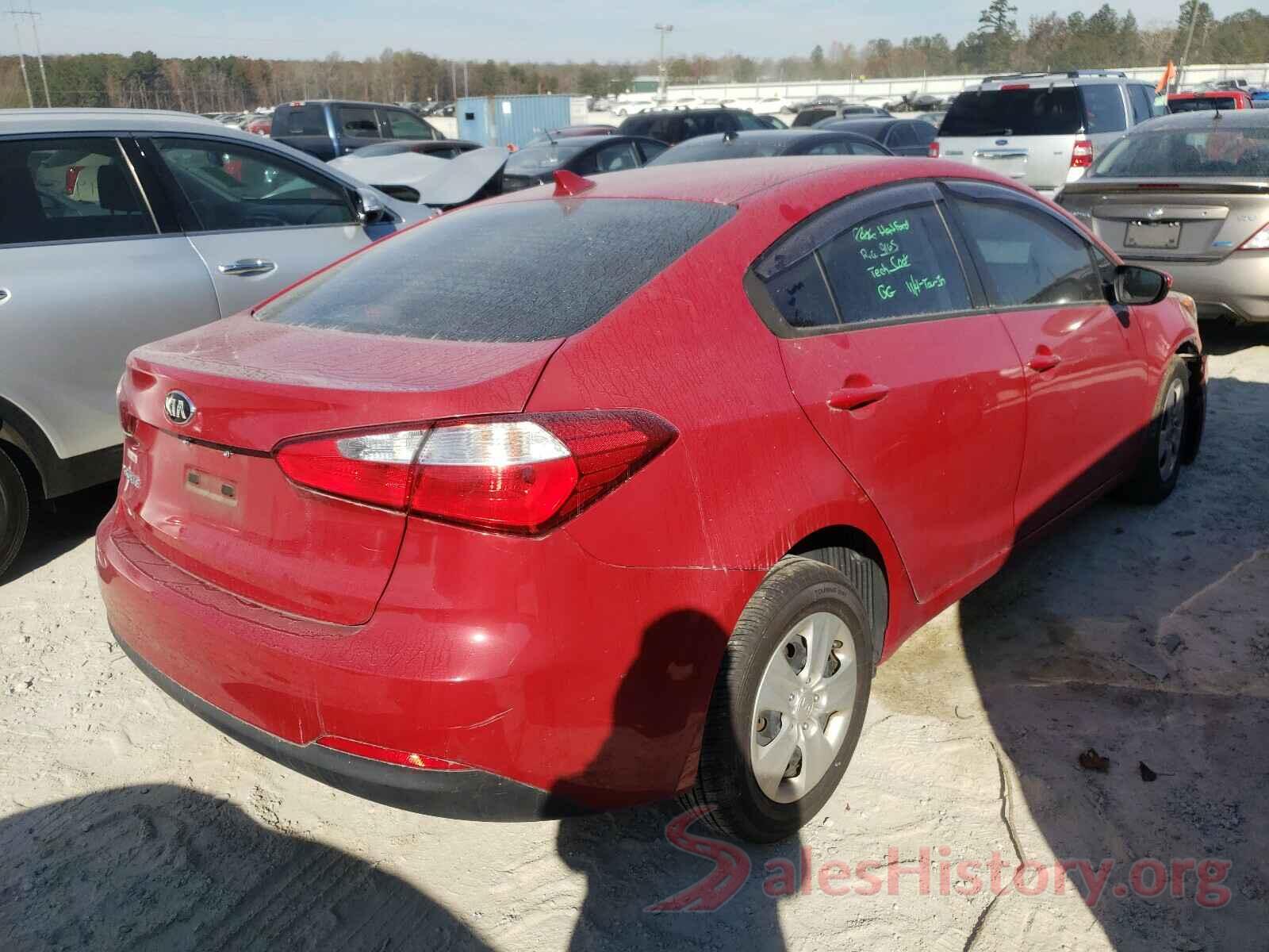 KNAFK4A67G5552006 2016 KIA FORTE