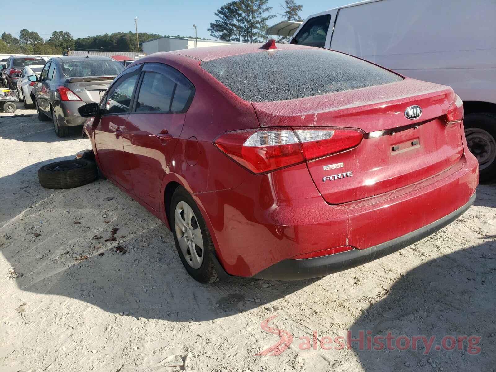 KNAFK4A67G5552006 2016 KIA FORTE