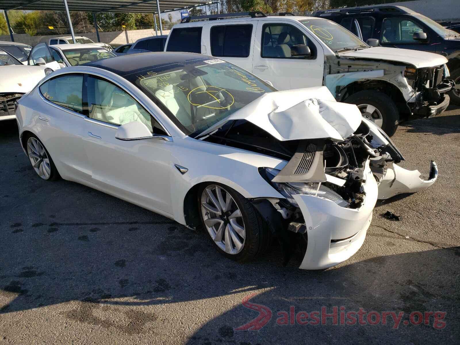 5YJ3E1EB6LF601272 2020 TESLA MODEL 3